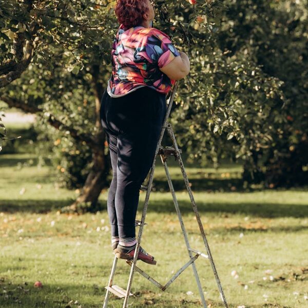 Egita lasa gardos augļus